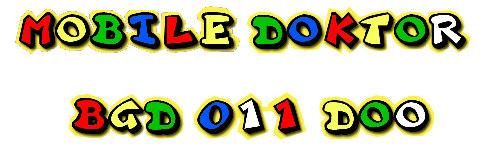 Originalni logotip Mobile Doctor BGD 011 DOO